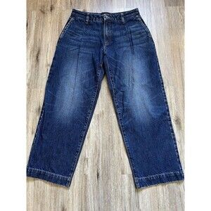 Banana Republic Factory Bootcut Trouser Jeans Women's 28/6 Blue Dark Wash